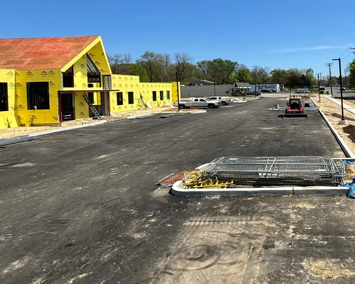 site preparation, foundations, utility installations, drainage, and paving for Lighthouse for Deliverance Gospel Church in Lindenwold
