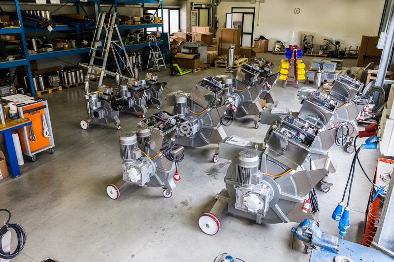 torchio per l'industria