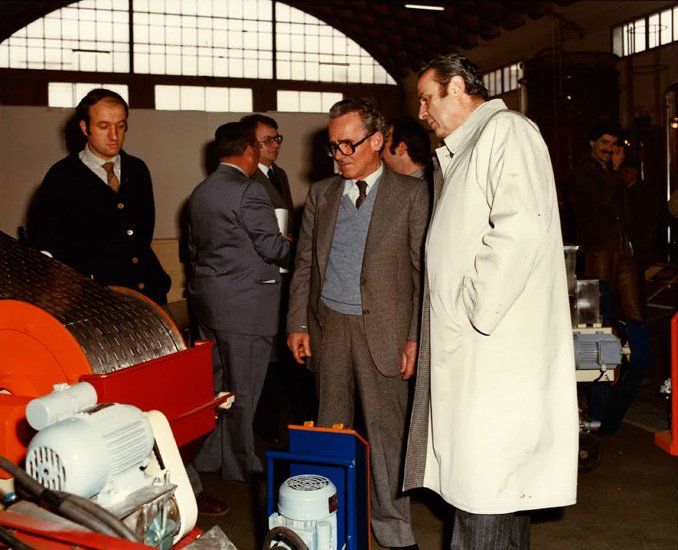 production of machinery for oenology