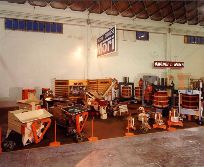 production of machinery for oenology