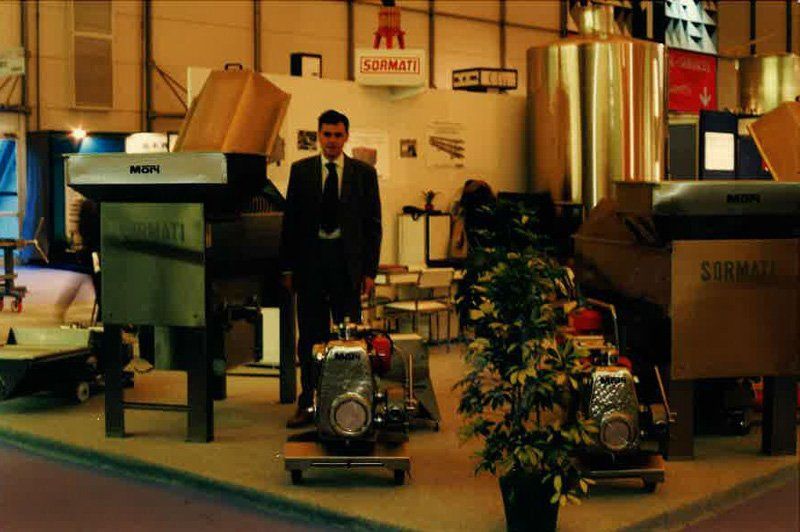 production of machinery for oenology