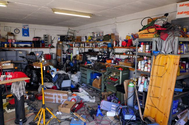 Private Garage Interior | St Francis, MN | Junk Busters