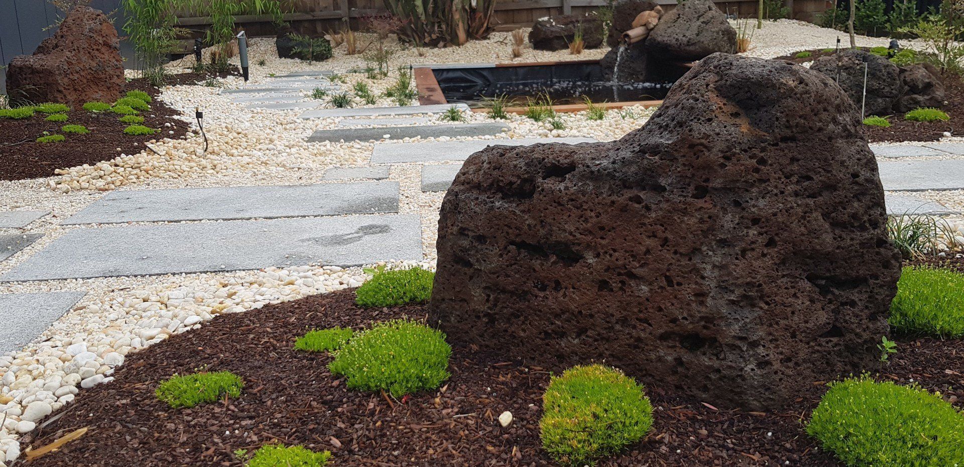 An Oriental feel Japanese Garden