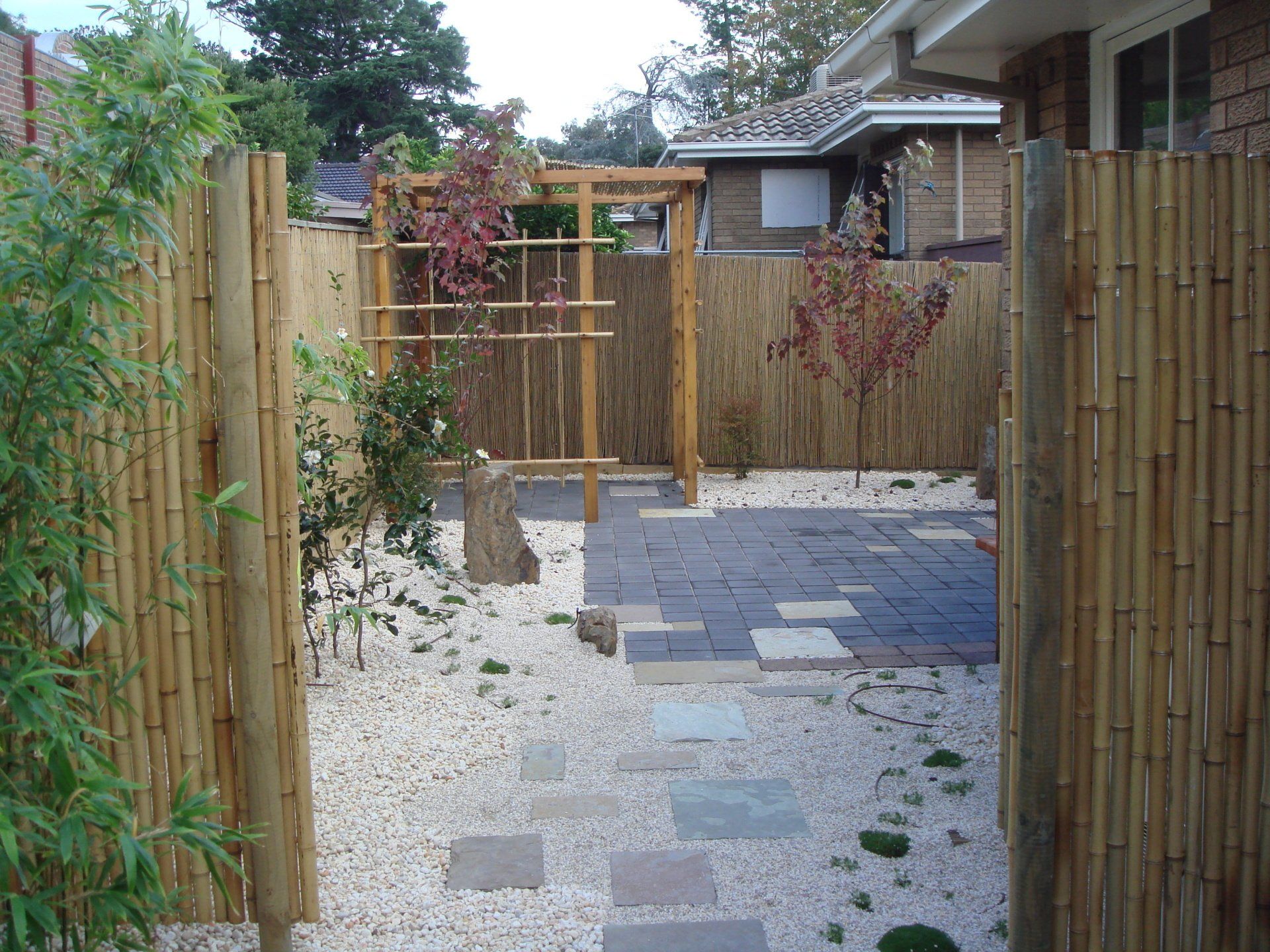 Oriental Front and Back Garden