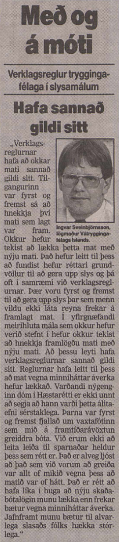 Með og á móti