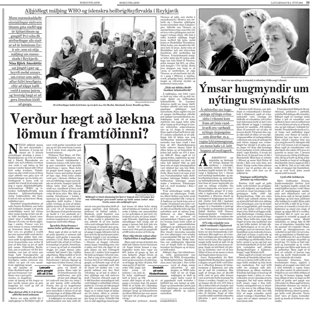 Verður hægt að lækna lömun í framtíðinni?