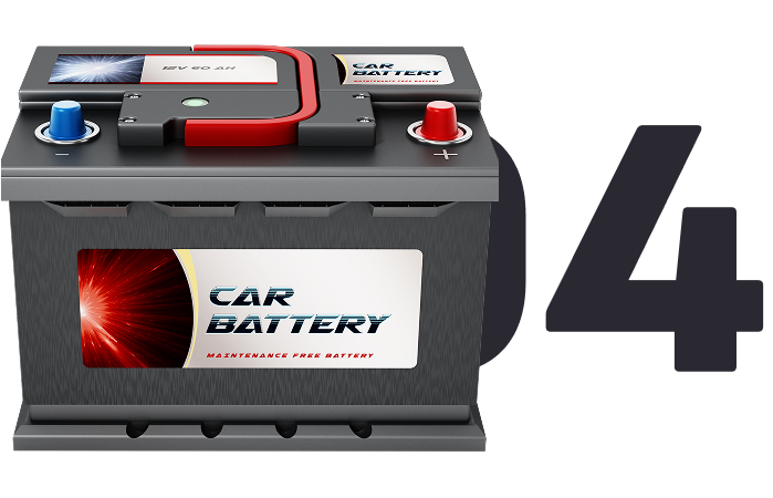 Three red and black shock absorbers | Greg's Garage