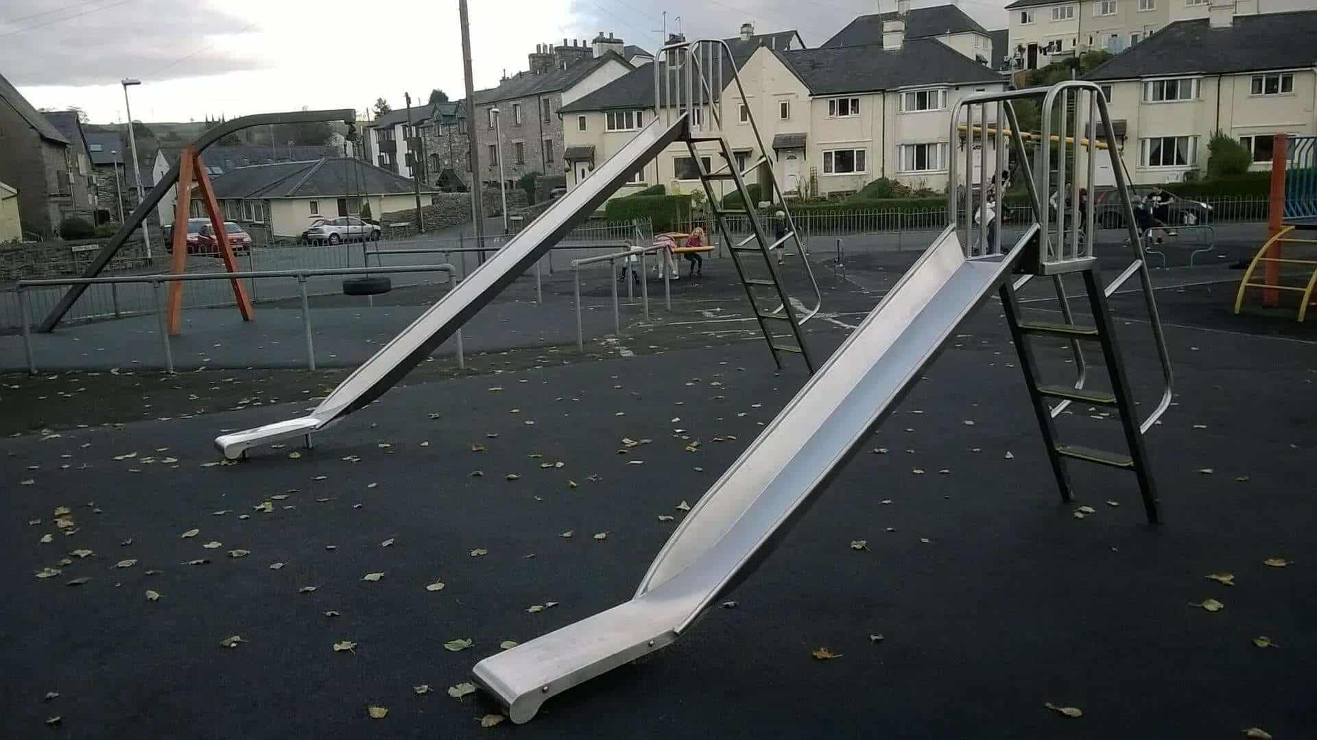 Multiple Playground Slides