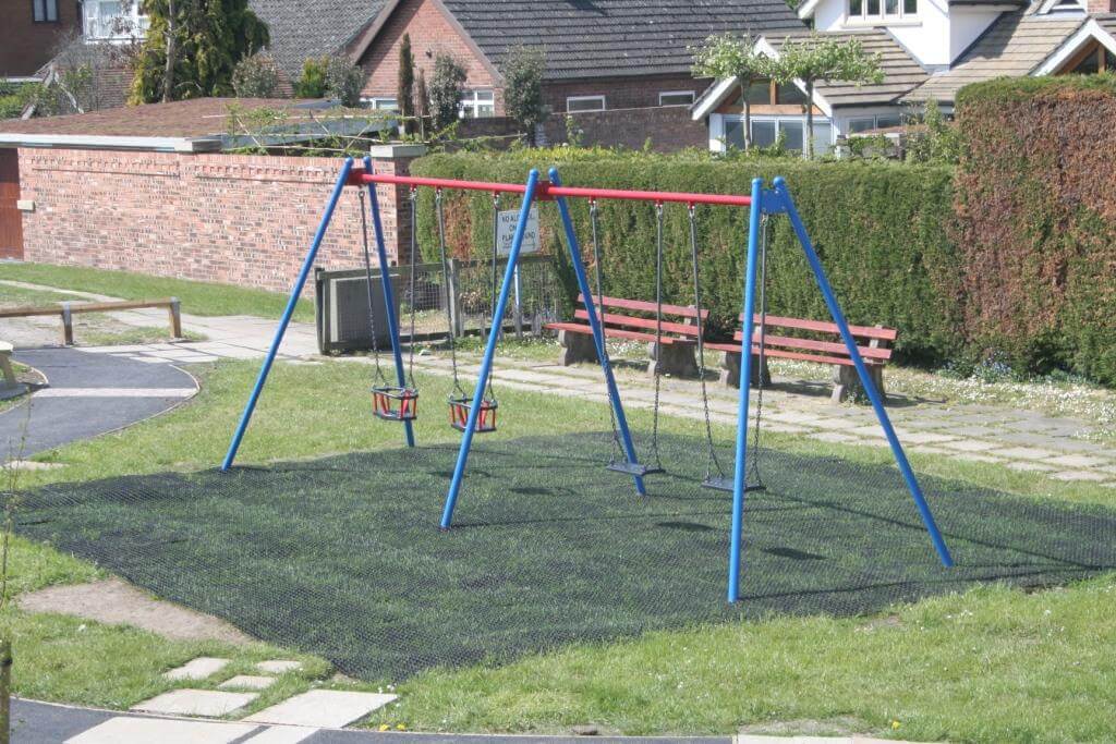 Playground Swing in Park