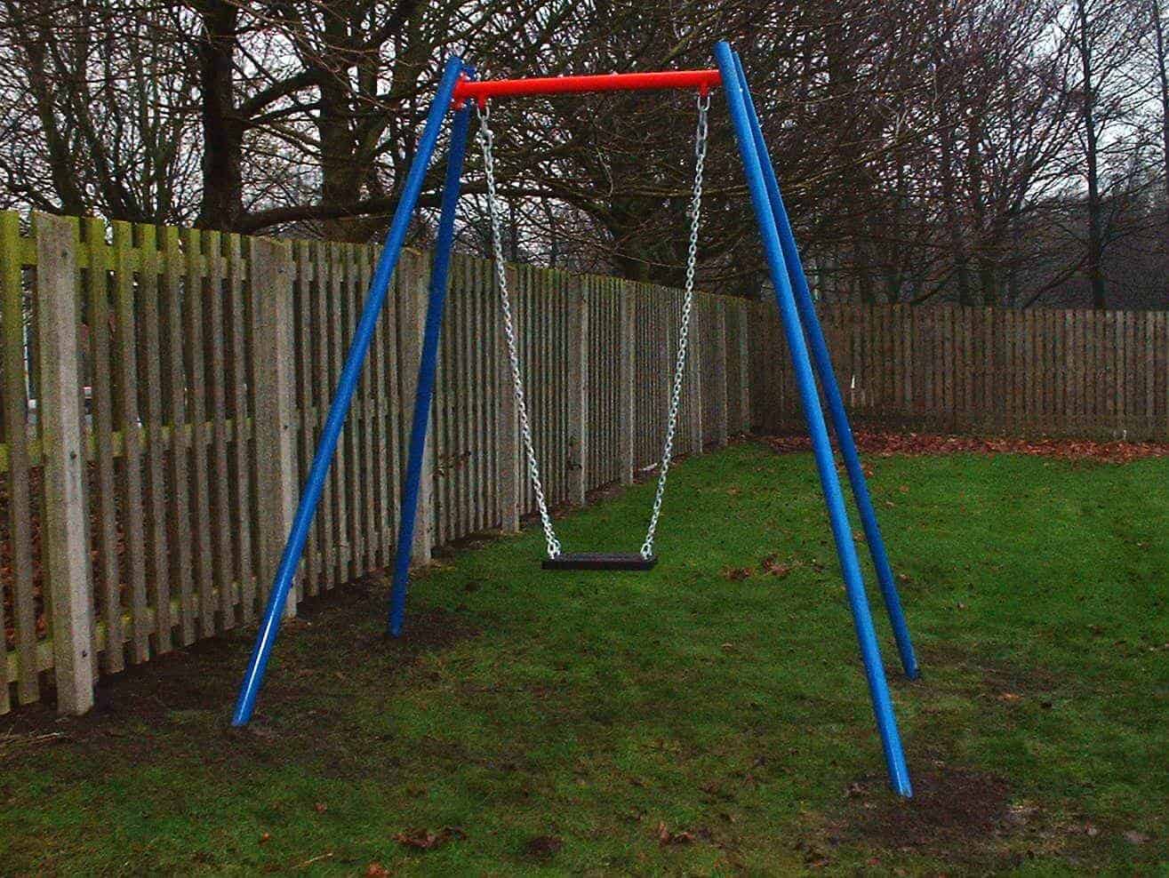 Single Playground Swing