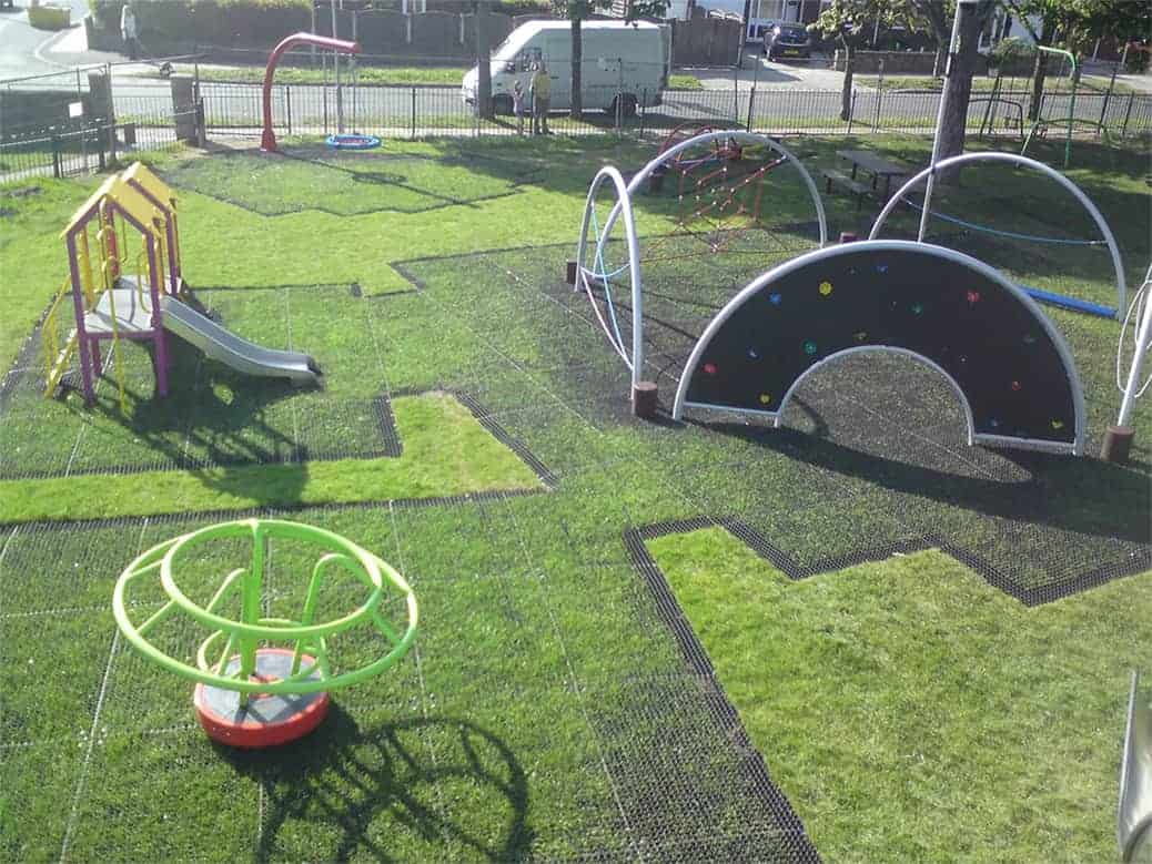 playground grass mats