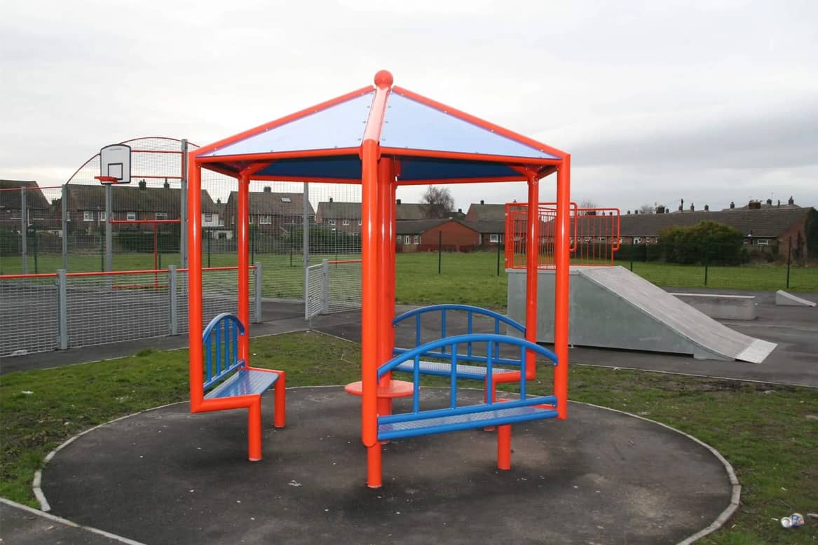 Youth Shelter in Playground