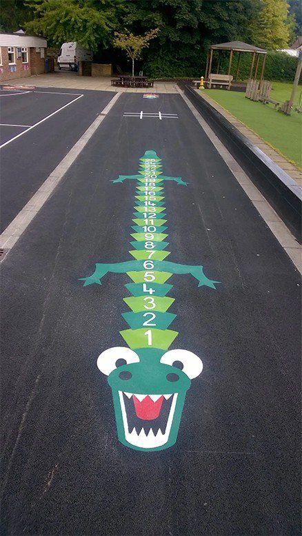 Crocodile Playground Marking