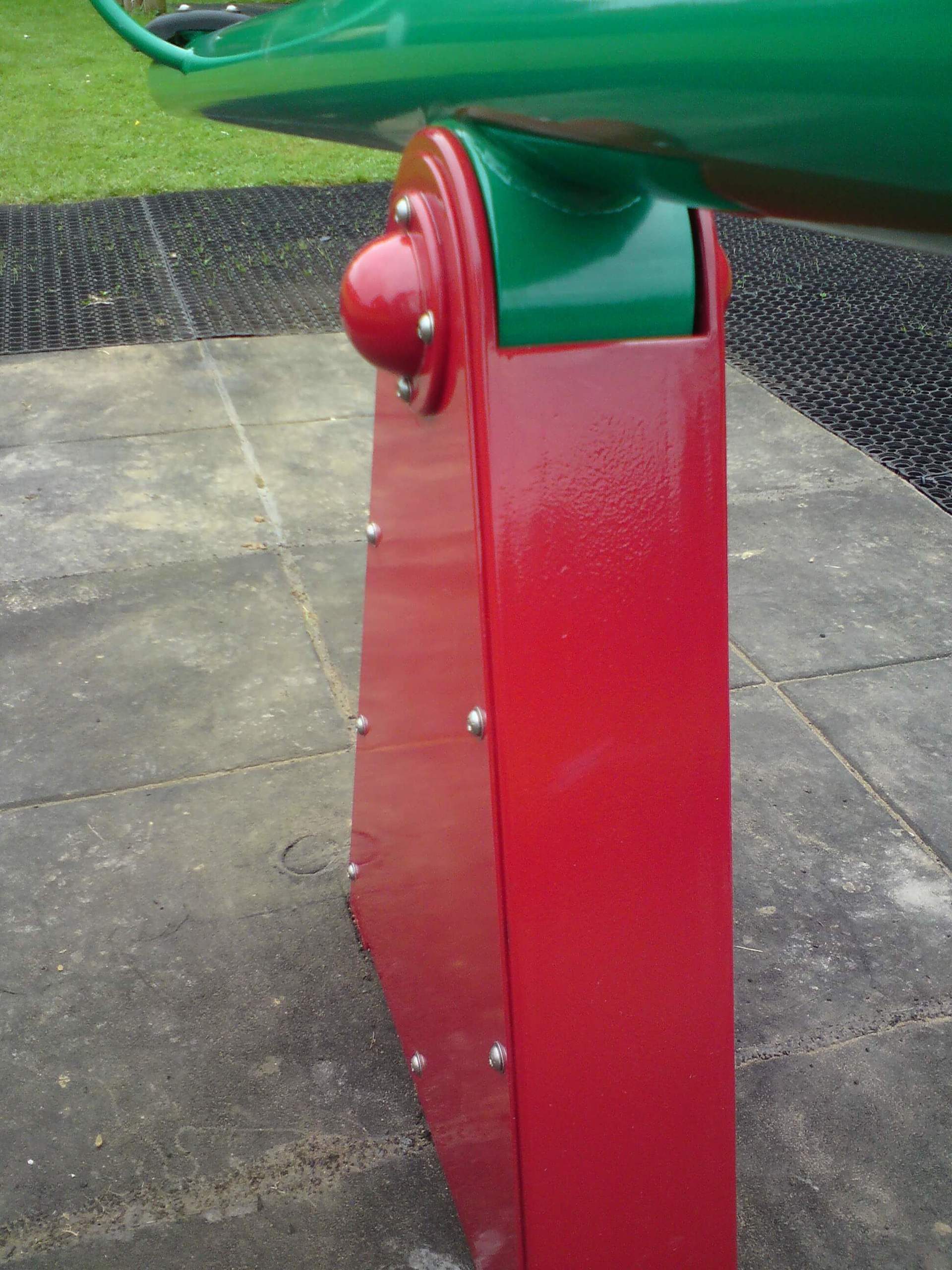 Red & Green Playground Seesaw