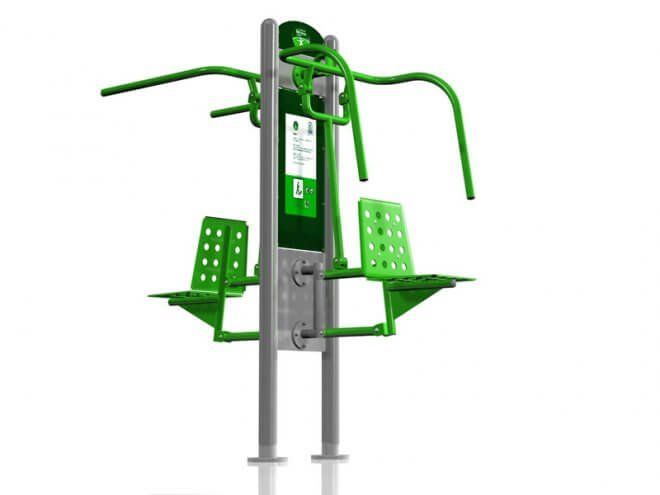 Outdoor Gym Equipment Pull Down Chest Press Design