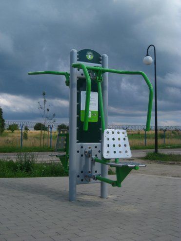 Outdoor Gym Equipment Pull Down Chest Press