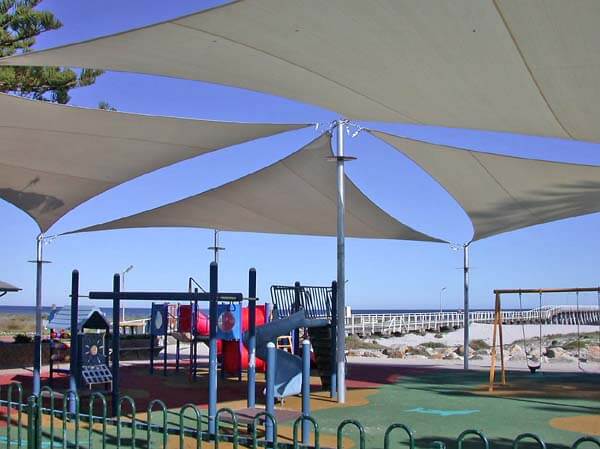 Sail Shade for Outdoor Play Area