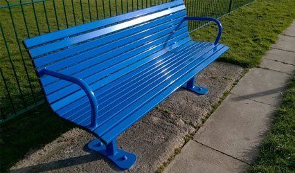 seating and litter bins