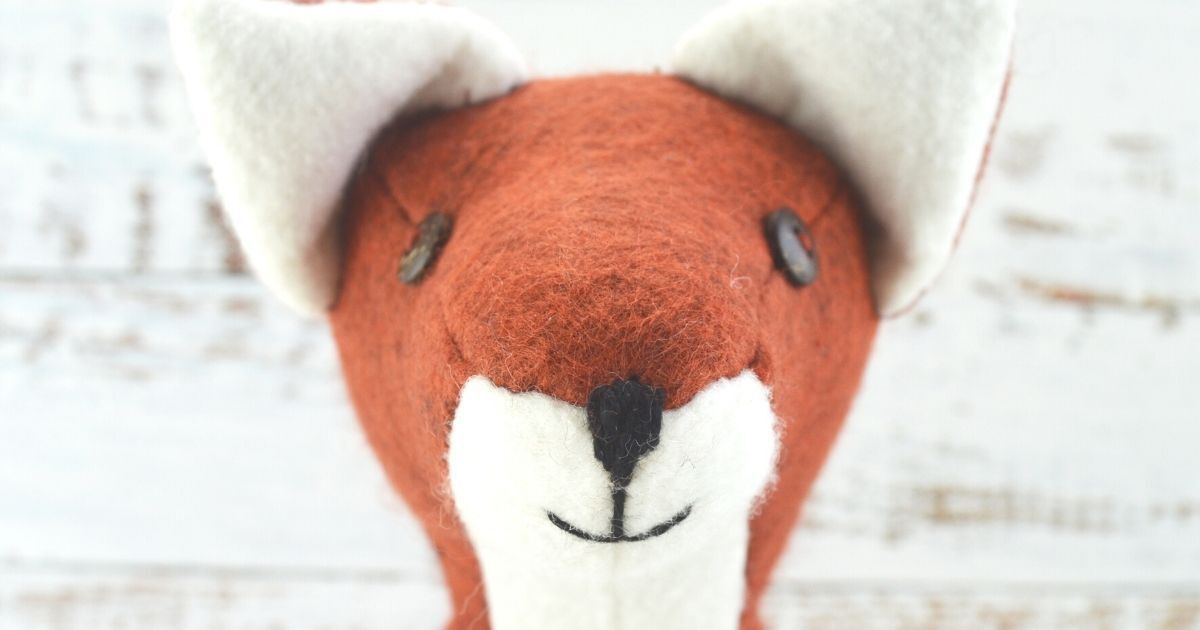 fox stuffed toy pattern