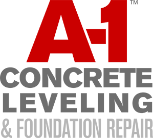 The logo for a1 concrete leveling and foundation repair