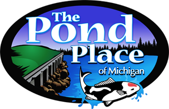 A logo for the pond place of michigan