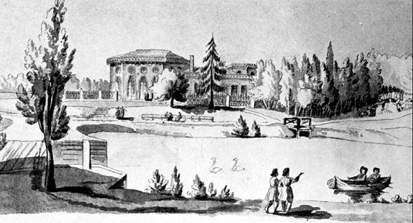 1780-е гг. Дж. Кваренги. Баболовский парк