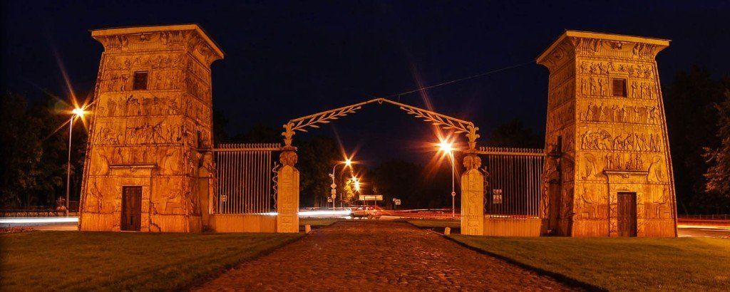 Египетские ворота в Пушкине