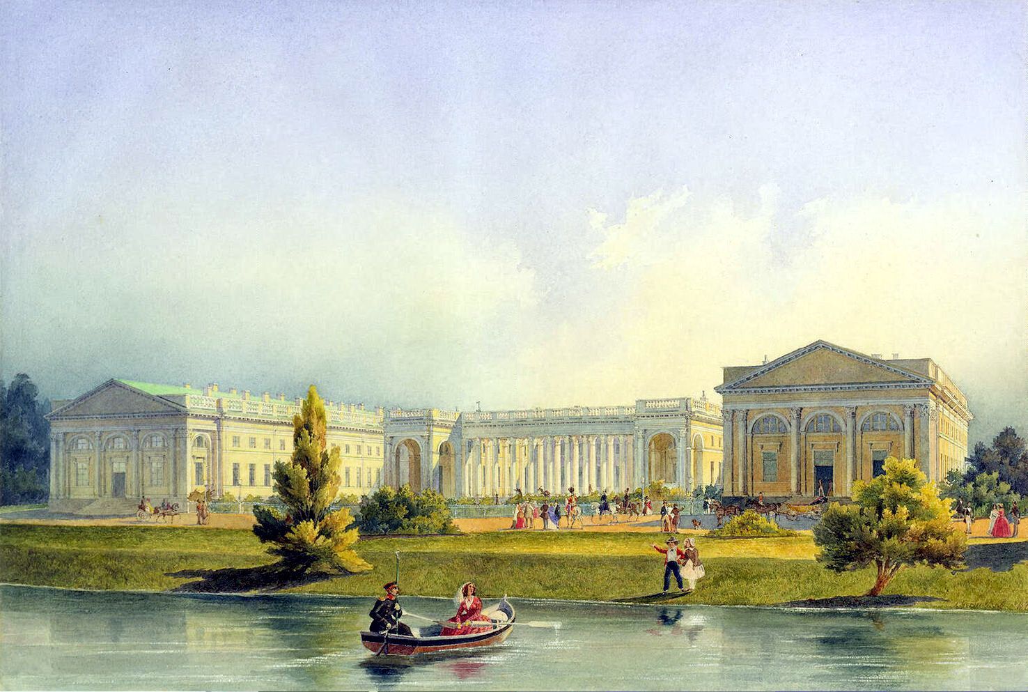 Александровский дворец. Горностаев. 1847 год