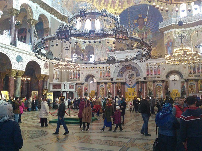 В Морском соборе Кронштадта