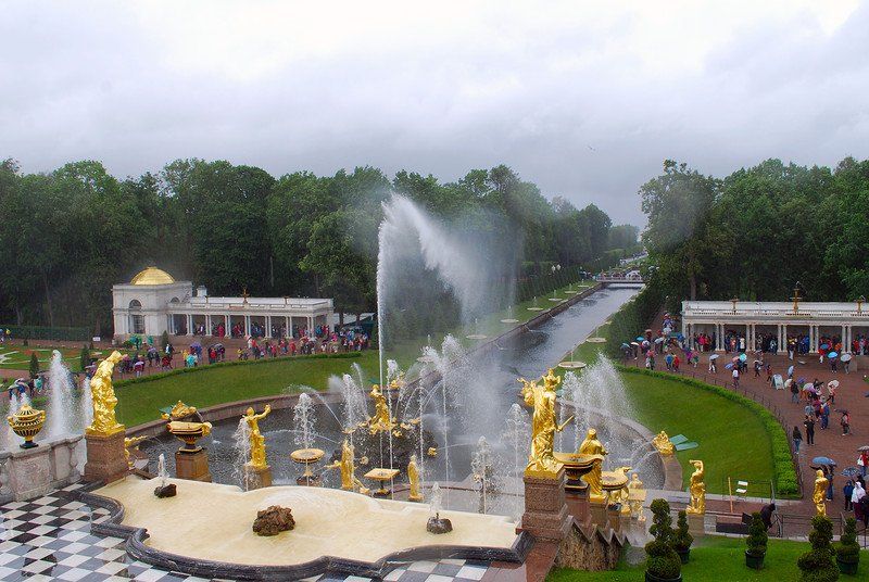 Морской канал в Петергофе