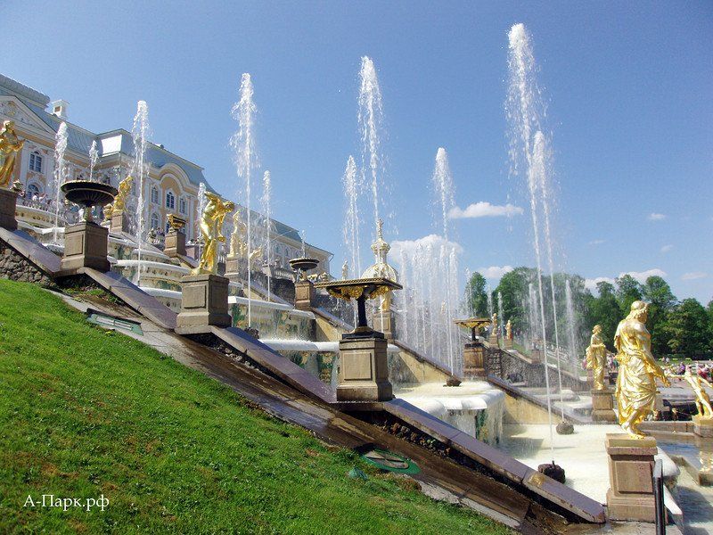 Большой каскад фонтанов