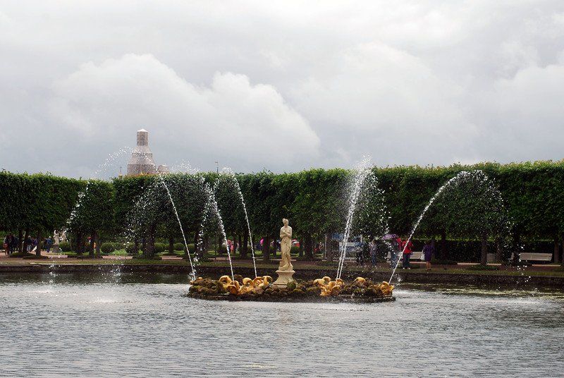 Фонтаны Верхнего парка