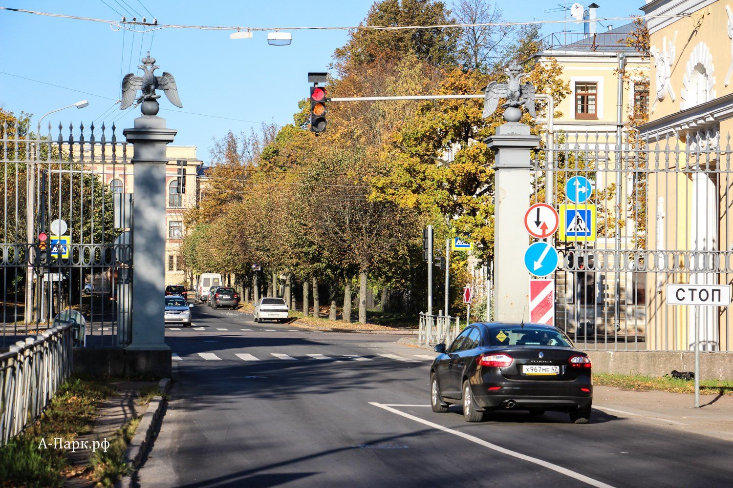 Московские ворота в Пушкине