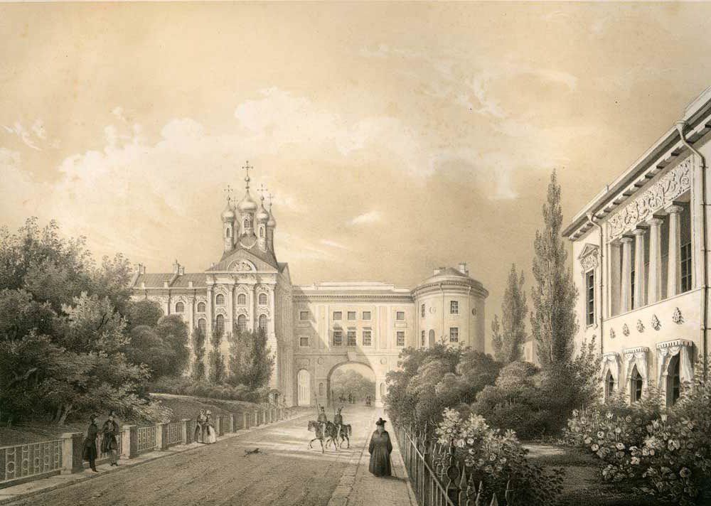 Sadovaya Street in the 18th century