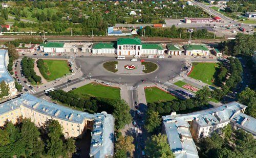 Железнодорожный вокзал. Станция Царское Село