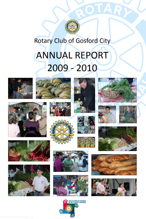 An annual report for the rotary club of gasford city