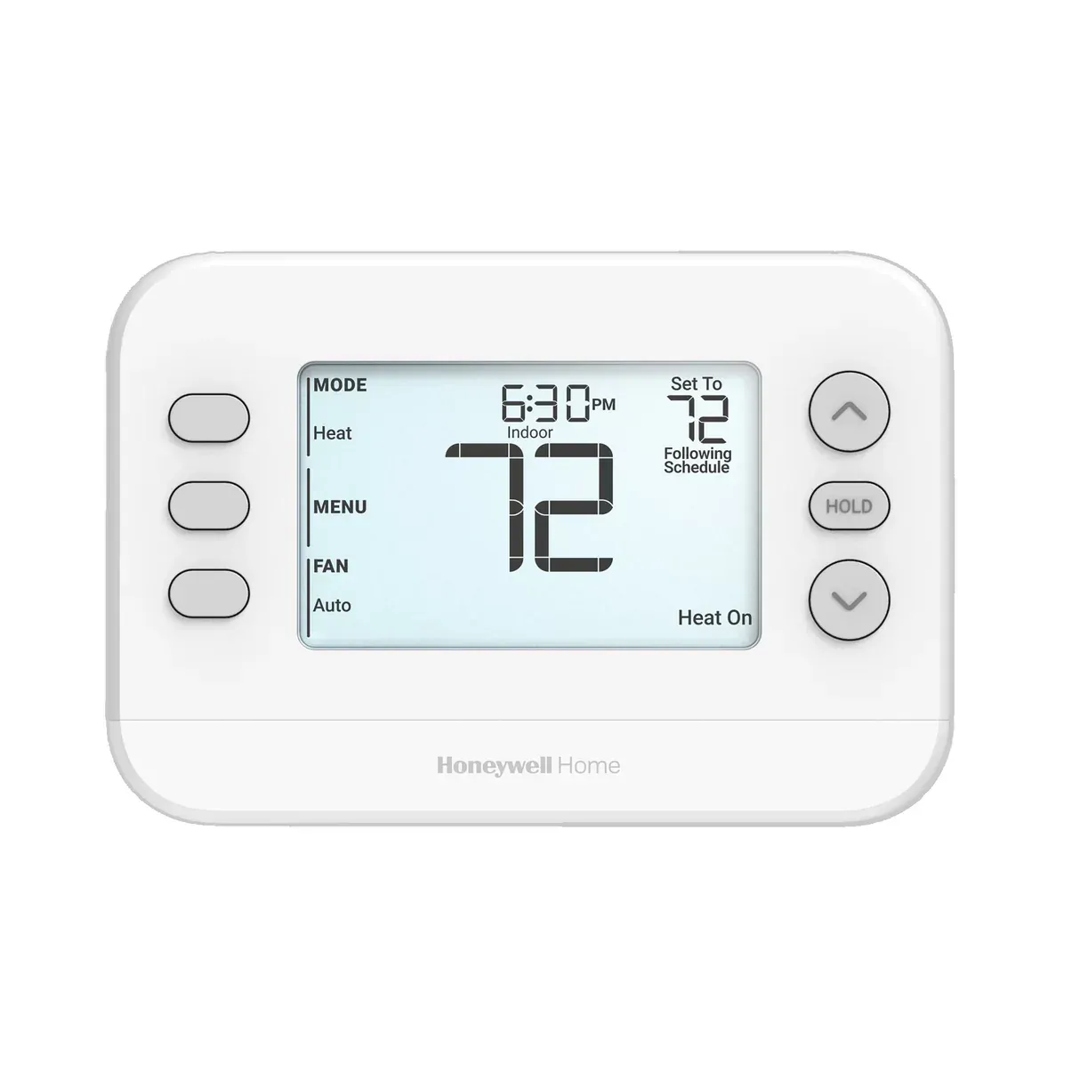 A white AprilAire whole-home humidifier unit, viewed at a slight angle against a plain background.