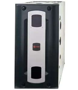 A white AprilAire whole-home humidifier unit, viewed at a slight angle against a plain background.