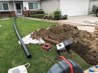 Plumbing — Sewer Line Upgrade in Los Angeles, CA