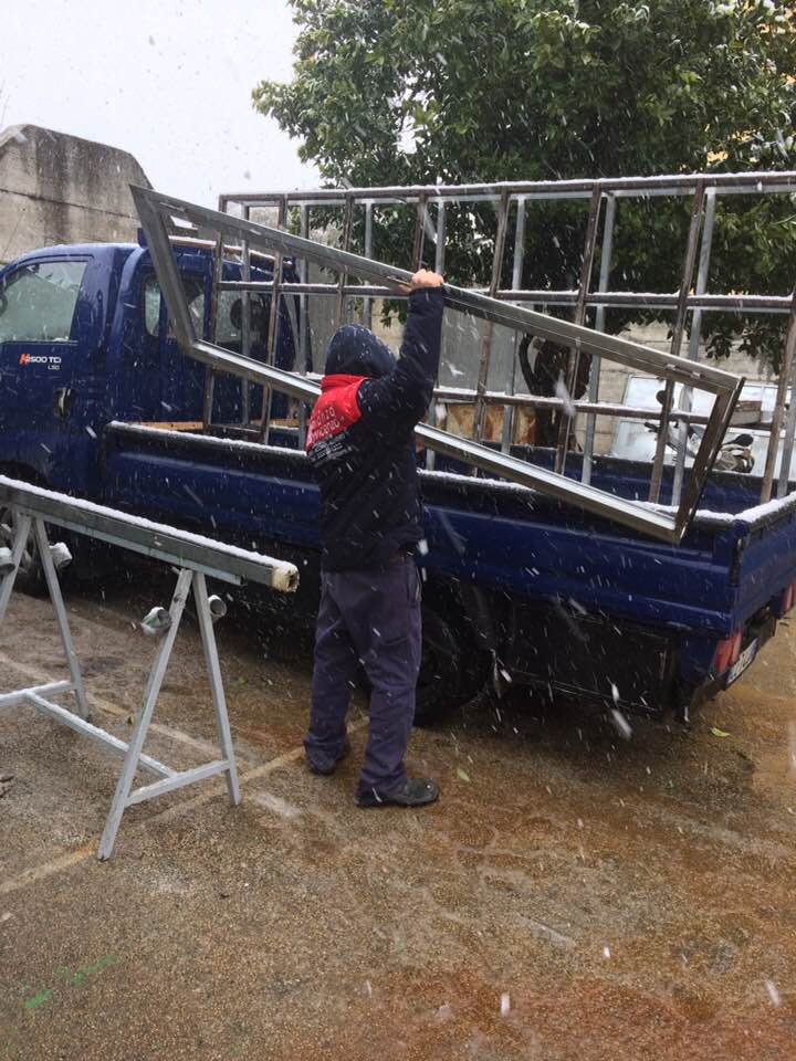 Trasporto di infissi