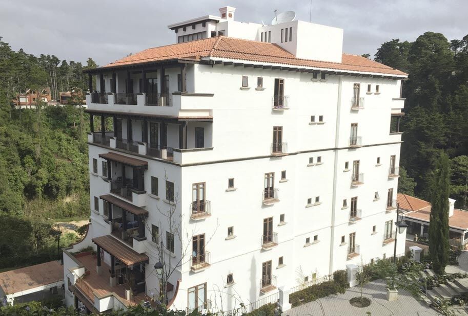 Pintura edificio exterior