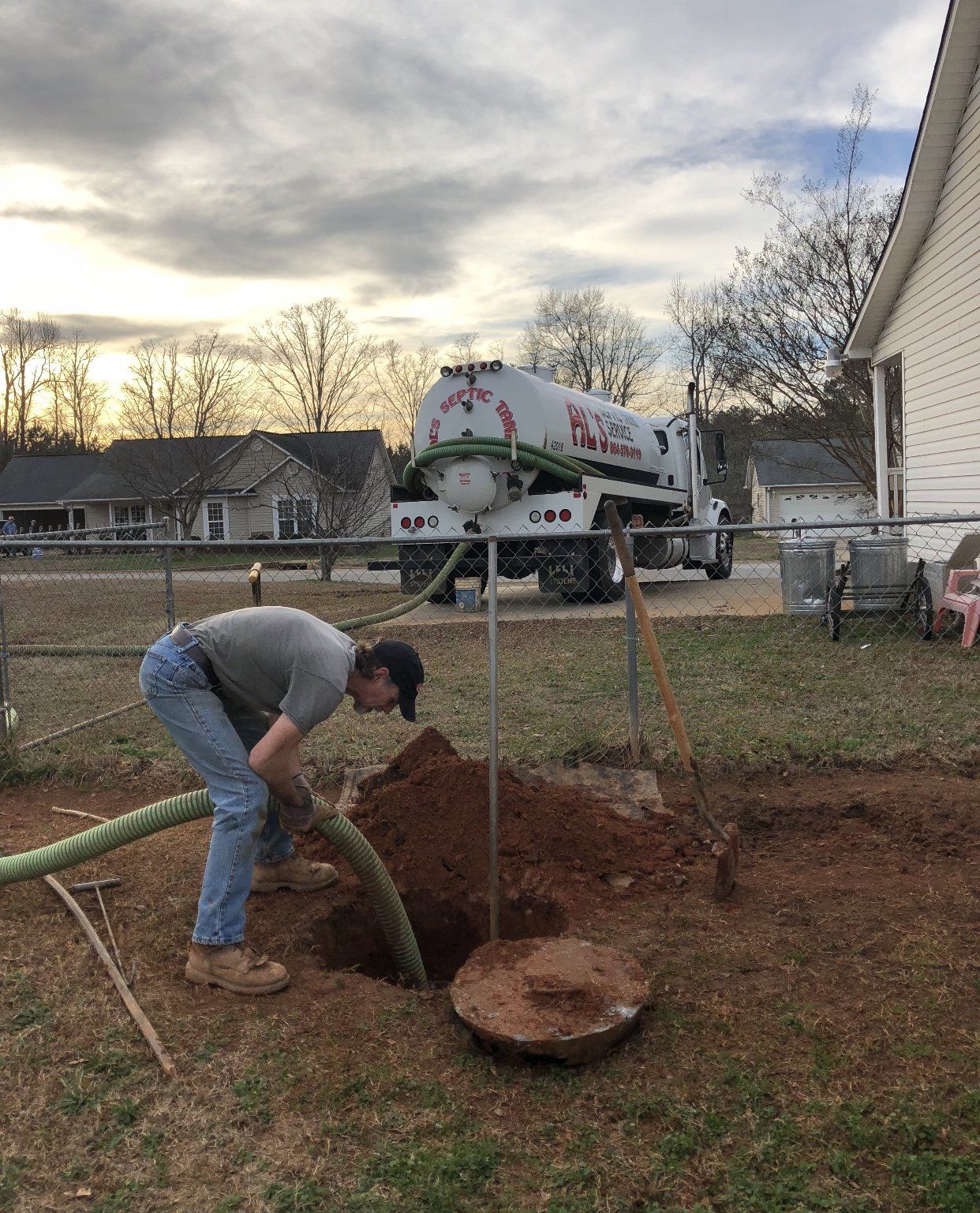 Pumping Service — Septic Cleaning in Pauline, SC