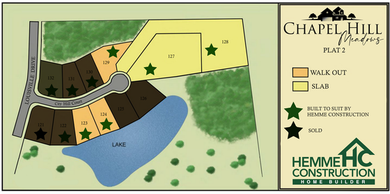 Chapel Hill Meadows Map