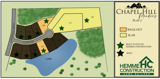 Chapel Hill Meadows Map