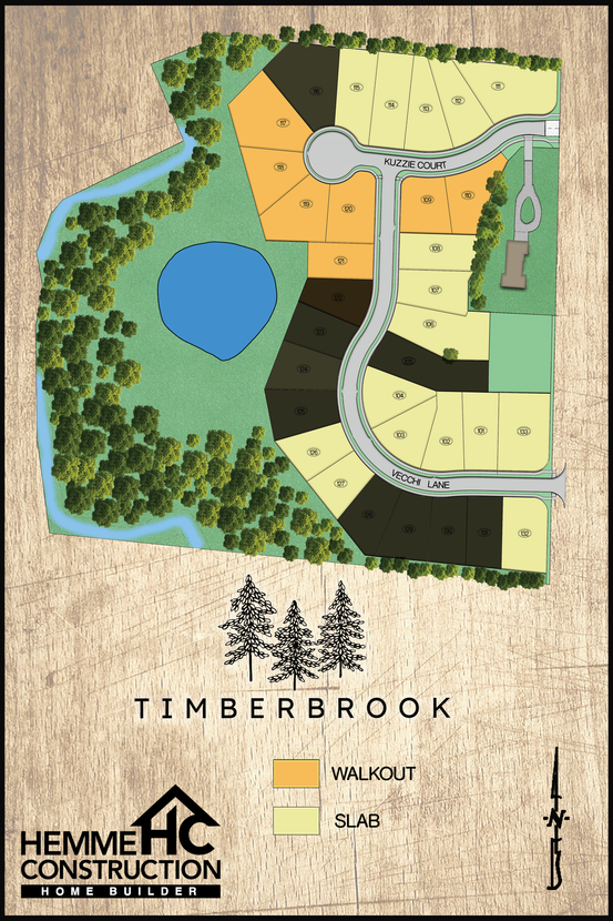 Timberbrook Map
