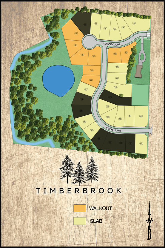 Timberbrook Map
