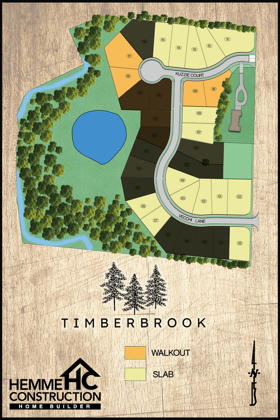 Timberbrook Map
