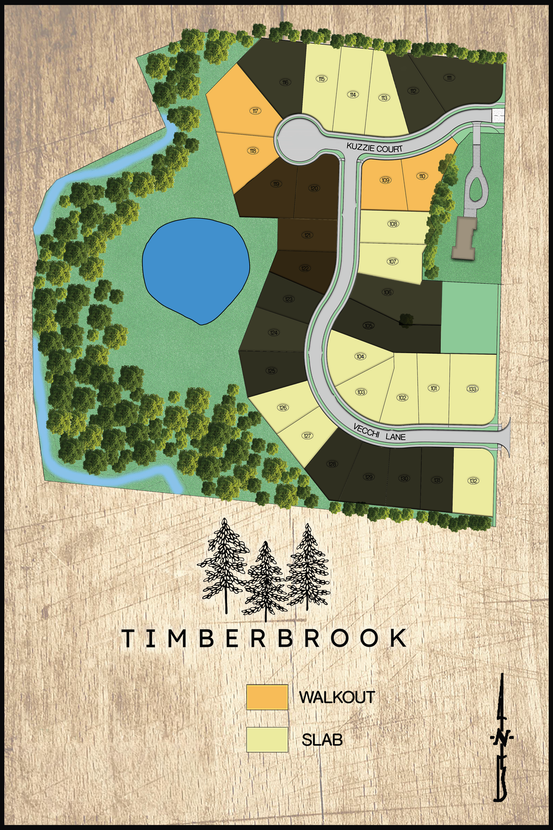 Timberbrook Map
