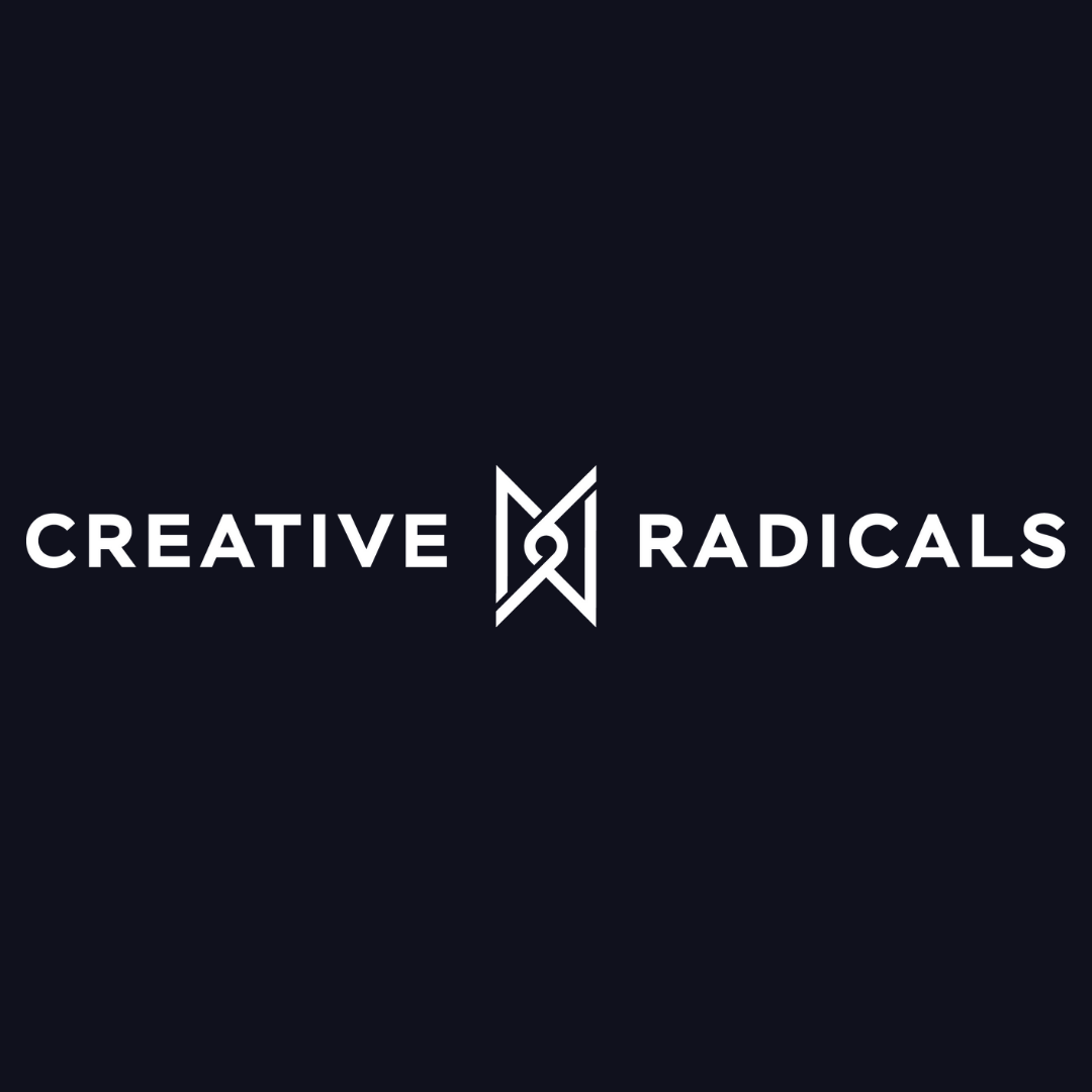 it is a logo for a company called creative radicals .