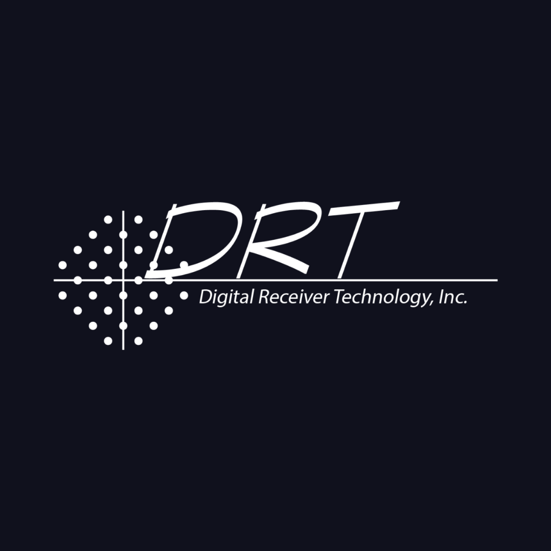 a logo for drt digital receiver technology inc.